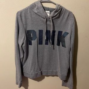 VS PINK hoodie size medium in gray